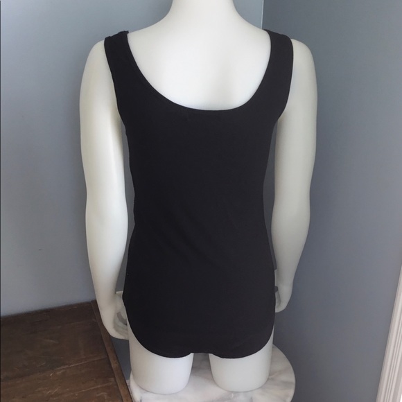 Point Zero Black Sequin Tank-Top - Picture 4 of 5